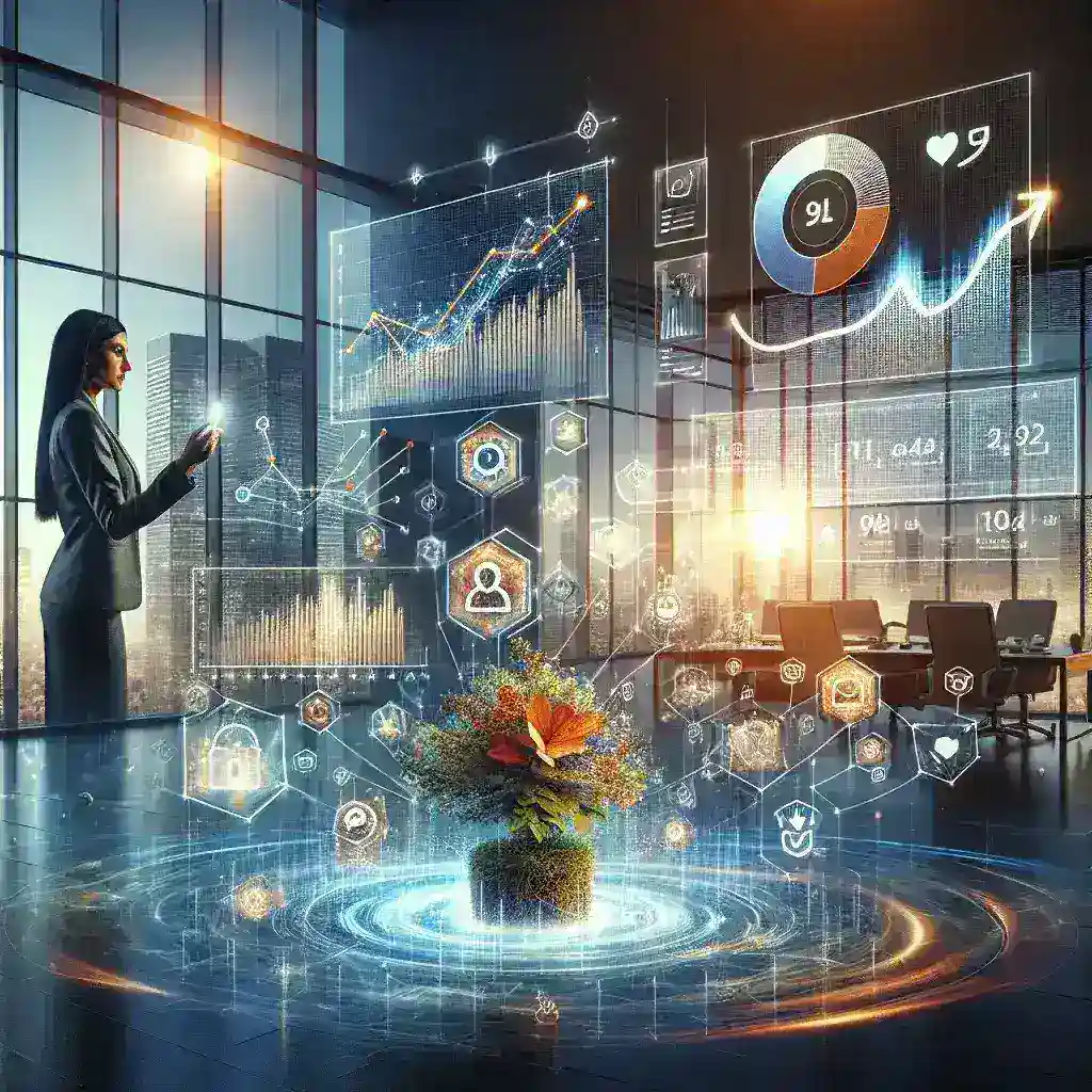 "Grafik analitik Instagram yang menunjukkan pertumbuhan engagement dan pengikut untuk strategi pemasaran bisnis yang efektif."