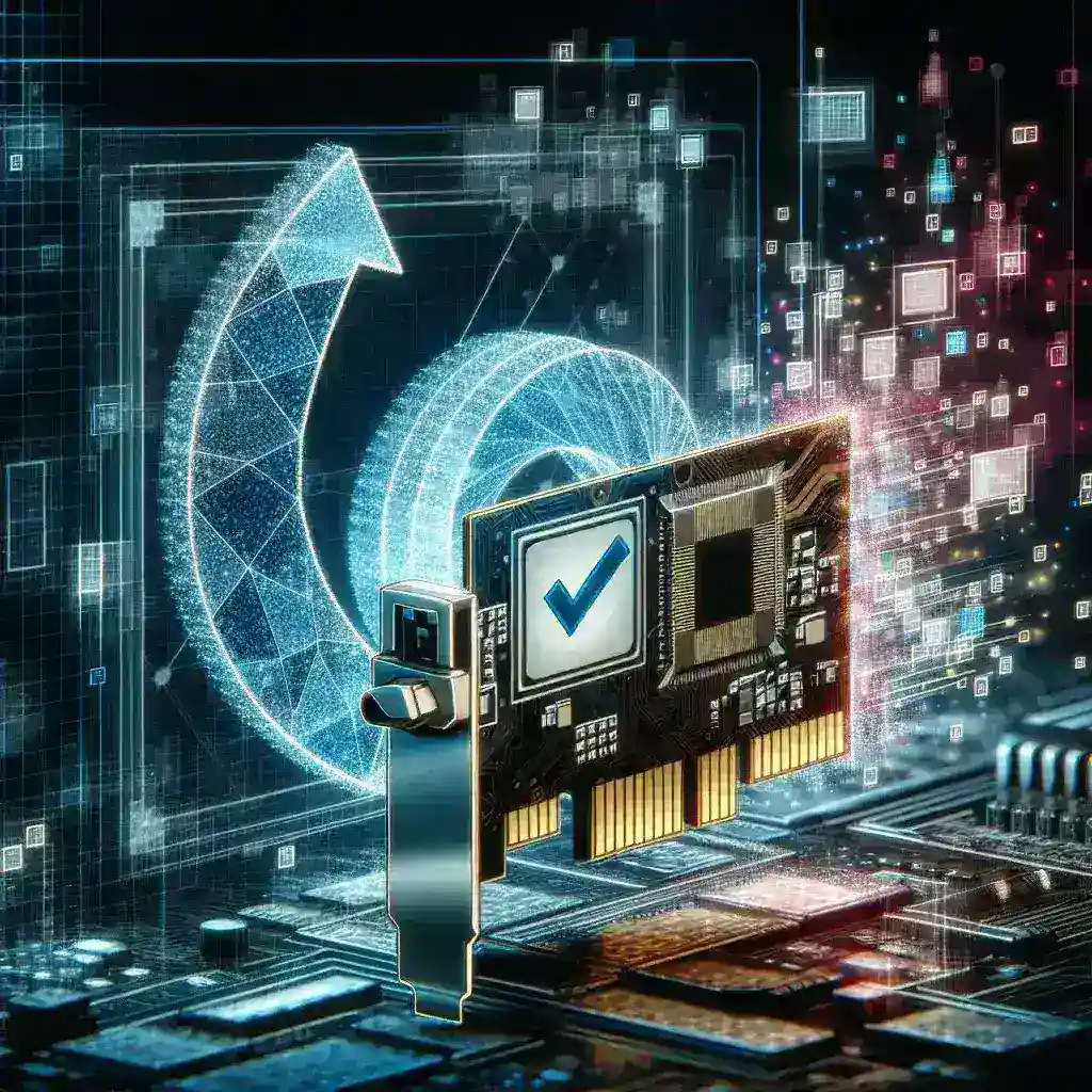 Bagaimana cara menentukan apakah kartu adaptor saya dikenali dengan benar oleh sistem?